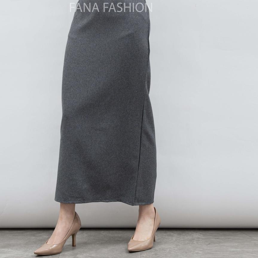 Rok Span Panjang | Rok Kerja Wanita | Rok Kantor | Rok Formal Wanita | Rok Span Kain | Rok Span Polo