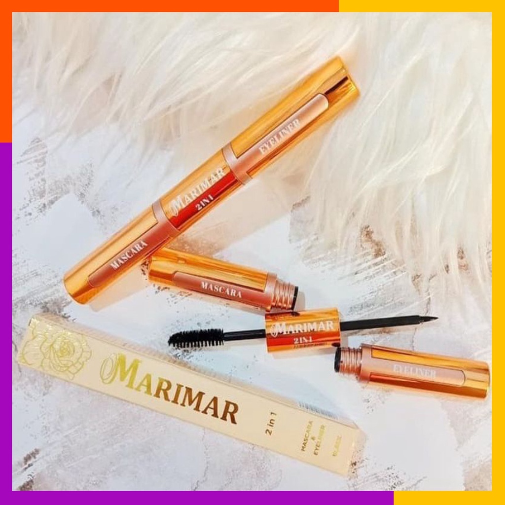 MARIMAR 2 IN 1 MASKARA &amp; EYELINER