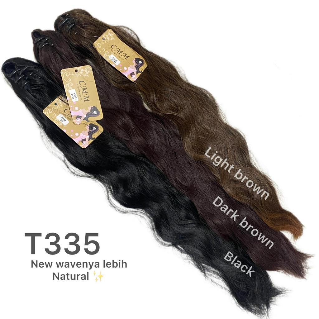 SLIM PIN PONYTAIL KOREA  (ponytail jepit / rambut jepit) kunciran jepit z022l z022s t335 rambut palsu