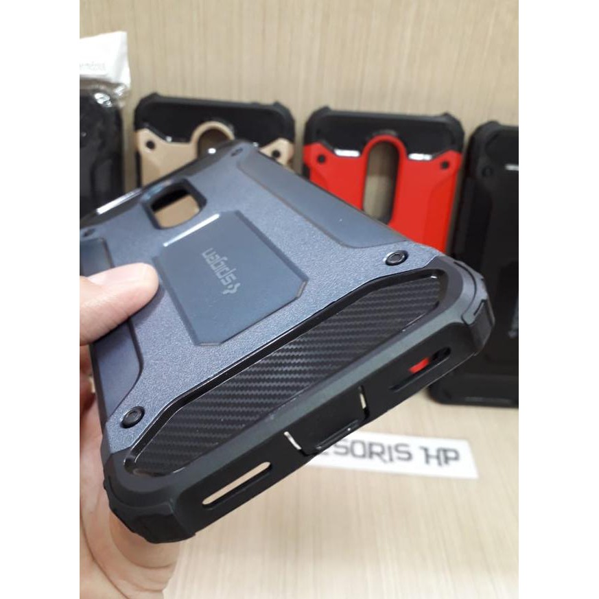 Spigen Iron Xiaomi Redmi 5 Plus Redmi 5+ Hard Case Robot Transformer - Navy