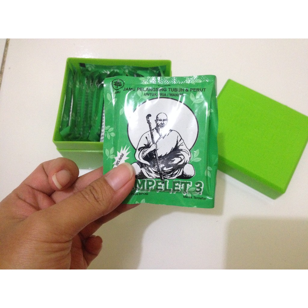 Jamu Pelangsing SIMPELET 3 [ isi 1 KOTAK ]