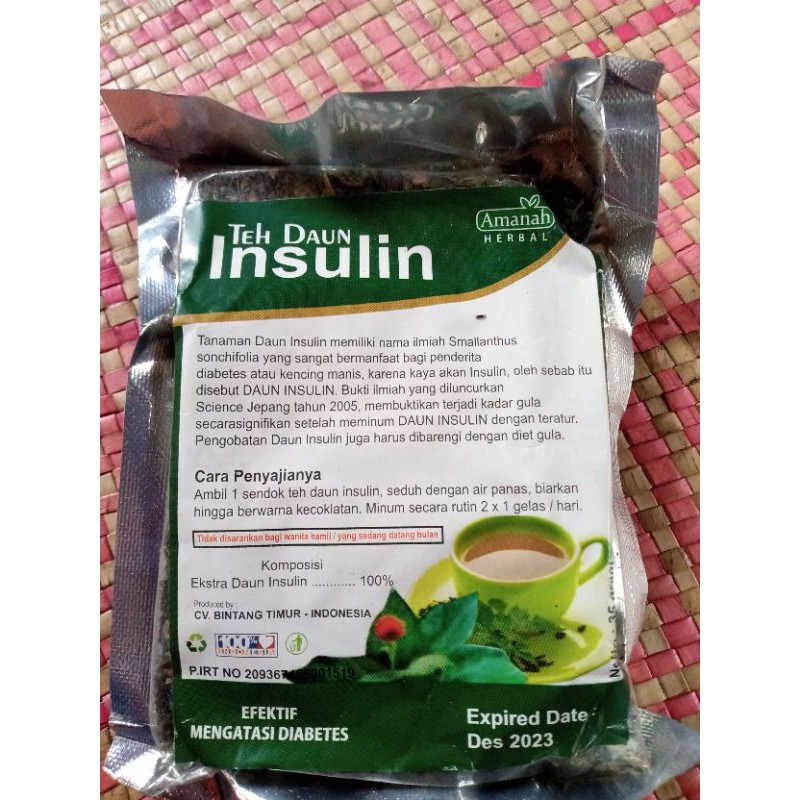 

Teh Daun Insulin