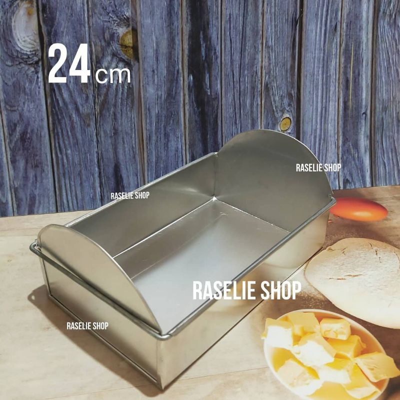Loyang Cetakan Roti Sisir uk 24x12x5 Roti Tawar Roti Sobek Aluminium Tebal Kitchenware