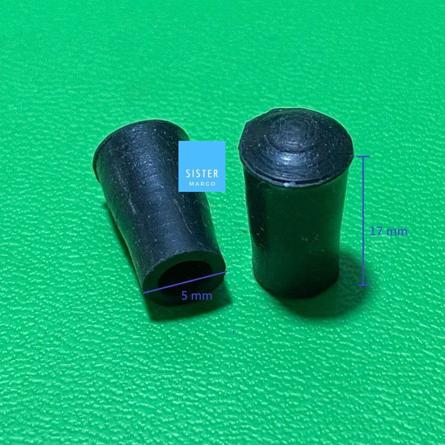 Karet Kaki Kursi Meja Chitose COP 5 mm Paket Isi 10 pcs