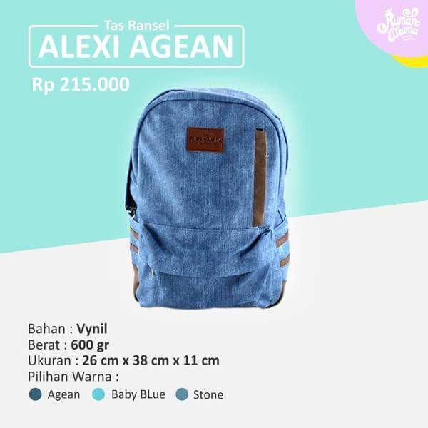 Tas Ransel Alexi Rumah Warna