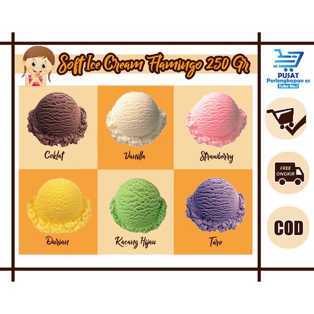 Bubuk Buat Es Krim Bahan Ice Cream Instan Beli Bubuk Es Krim Tepung Ice Cream Bisa Cod Shopee Indonesia