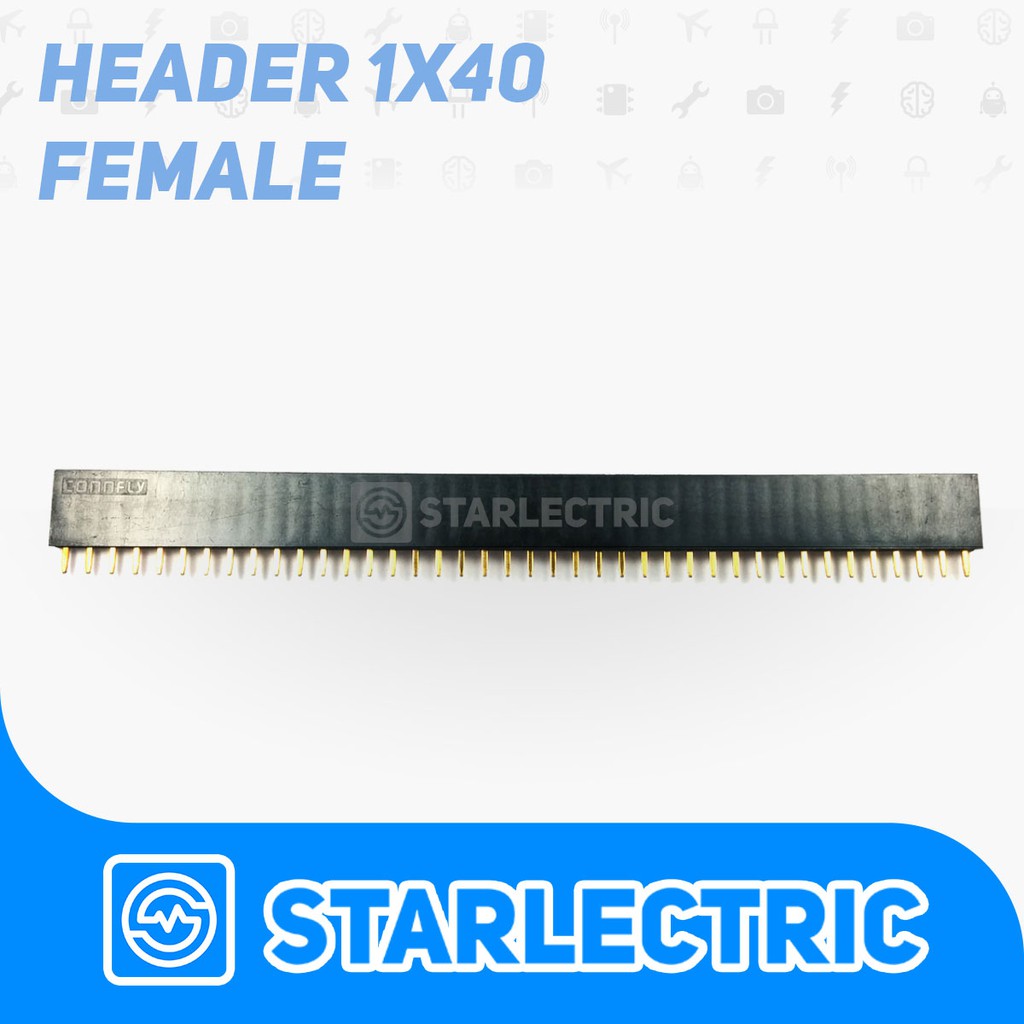 Header Pin 1x40 40pin Female