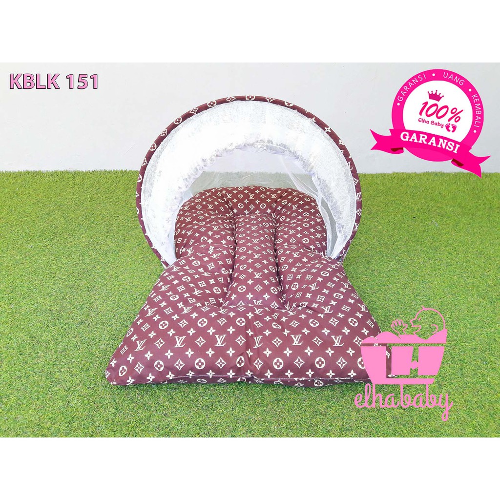 Tempat Tidur Bayi Lipat Kelambu Murah Set Newborn | Paket Produk Kasur Baby Lucu Baru Lahir Karakter