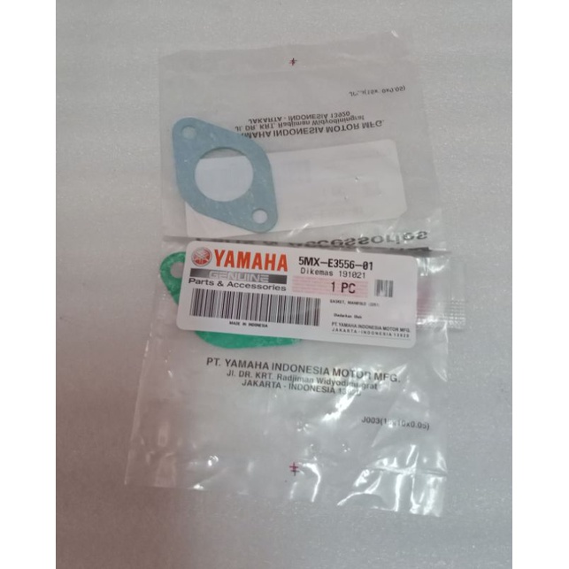 Paking Intake Manipol Asli Yamaha Mio Mio Soul Nuovo 5MX-E3556-01