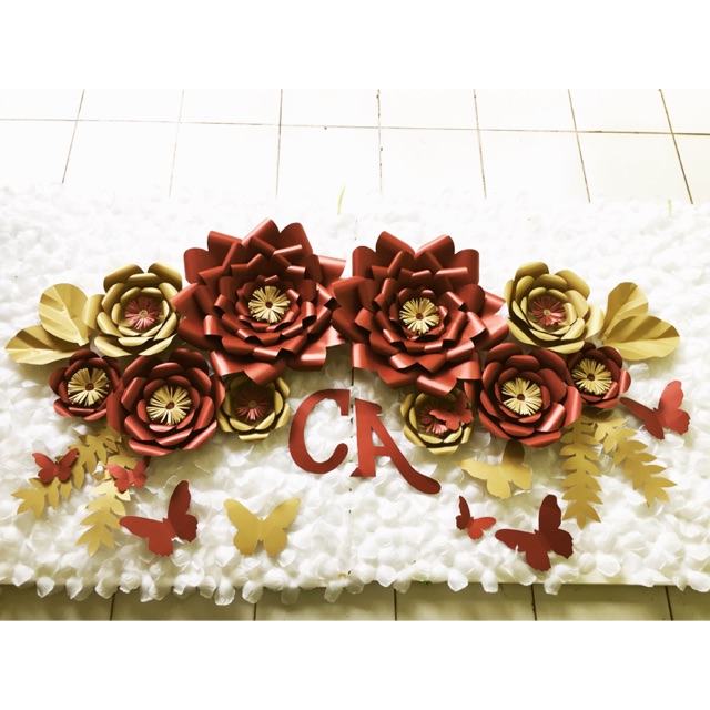 

Ready stock paper flower murah