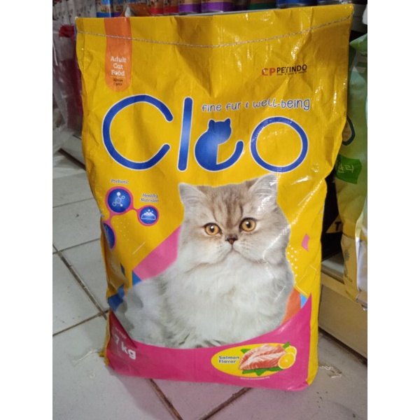 EXPEDISI~ Cleo salmon 7kg makanan kucing dryfood