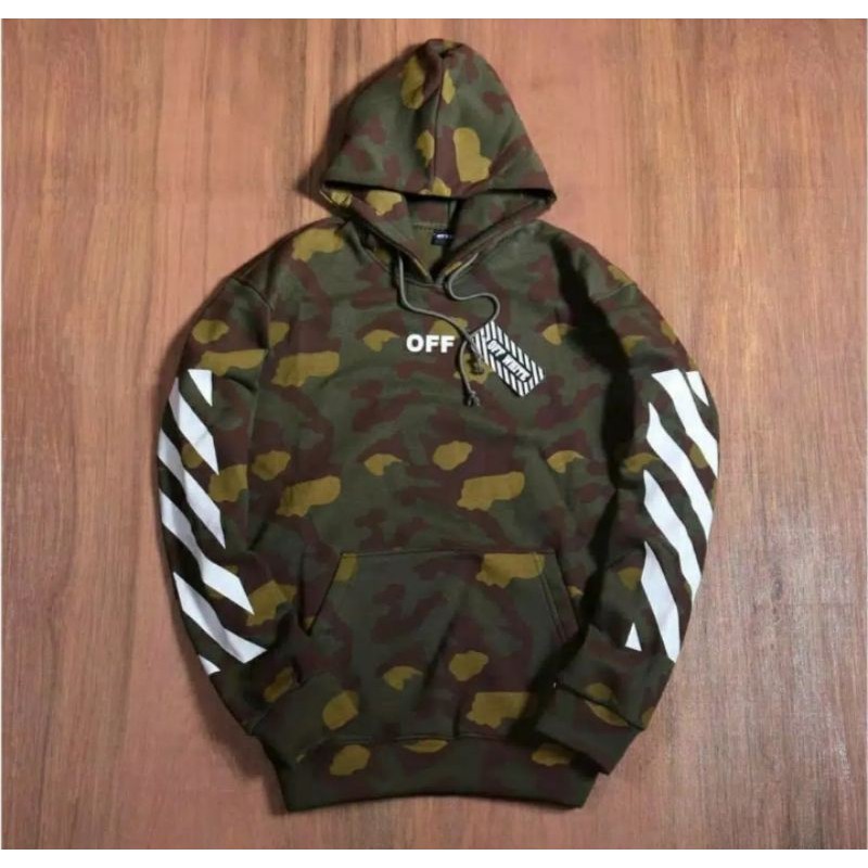 Struggleman.id - HOODIE OFF-WHITE CAMO / Hoodie Distro / Sweater Distro