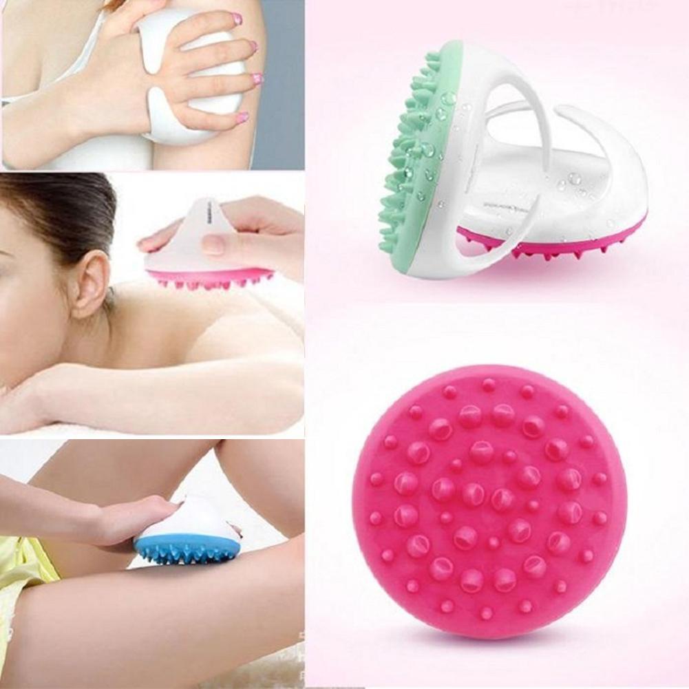 Alat Pijat Refleksi Rontok Cellulite Lemak selulit sekaligus Rileks menyegarkan badan lelah Portable pelangsing badan melarutkan lemak Handheld SPA Muscle Massage Brush Bath Shower Beauty Anti Cellulite Full Body Massager Slimming Beauty