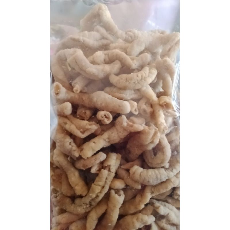 

Keripik Usus Kripik Usus SUPER 1/2kg 500gr Keripik Usus Grosir Ecer