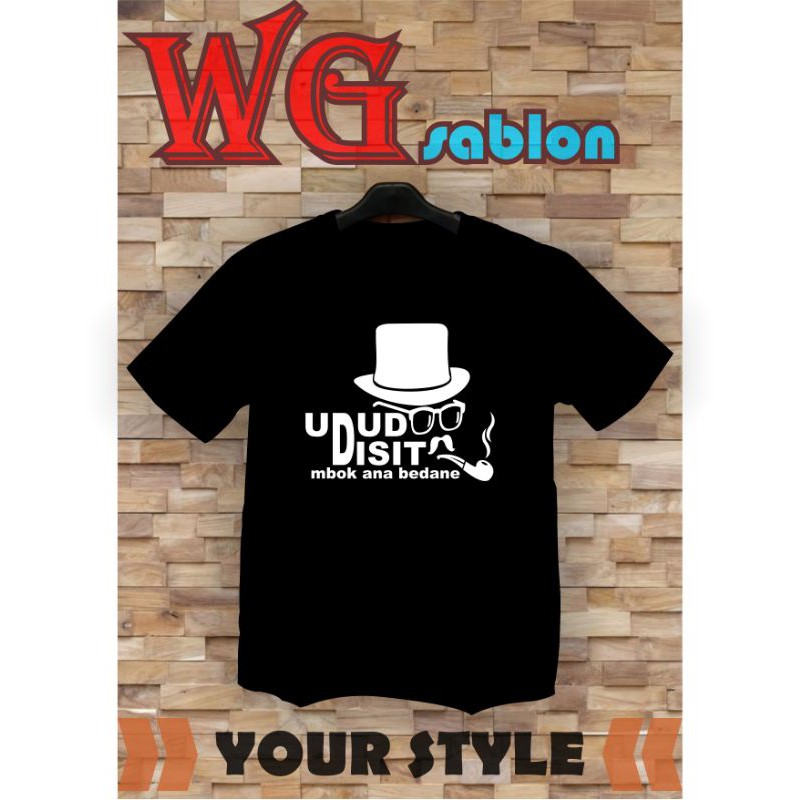 Kaos Baju Distro UDUD DISIT Kaos Keren / Distro Murah