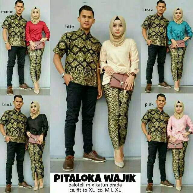 Couple batik pitaloka wajik/RnB pitaloka