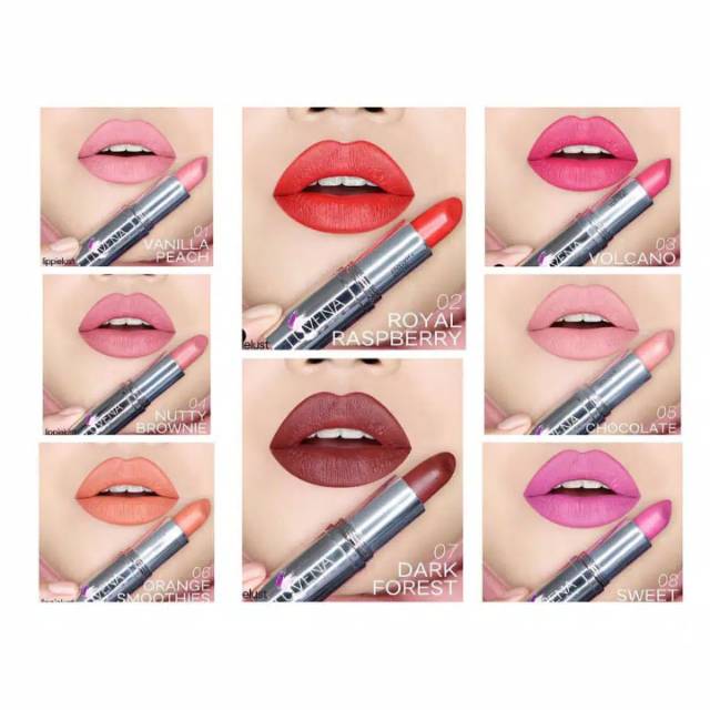 LUVENA GLITZ LIPSTIK MATTE