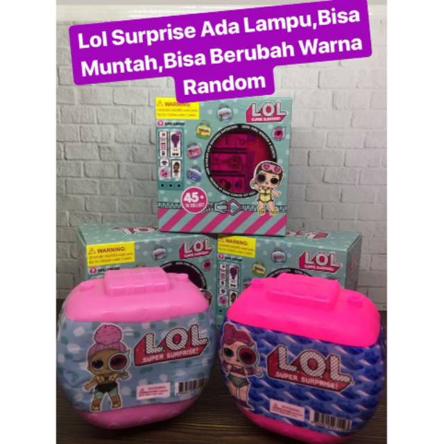 Lol surprise koper kecil