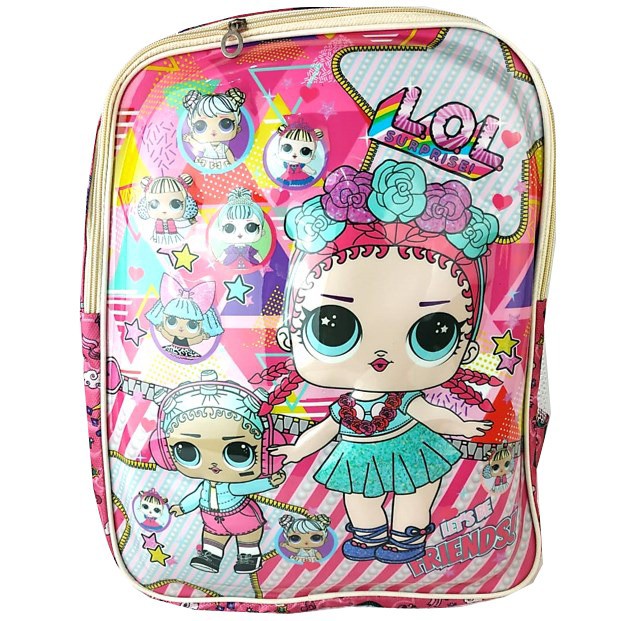 IMPORT TAS RANSEL ANAK SD 3D TIMBUL UKURAN BESAR TEBAL