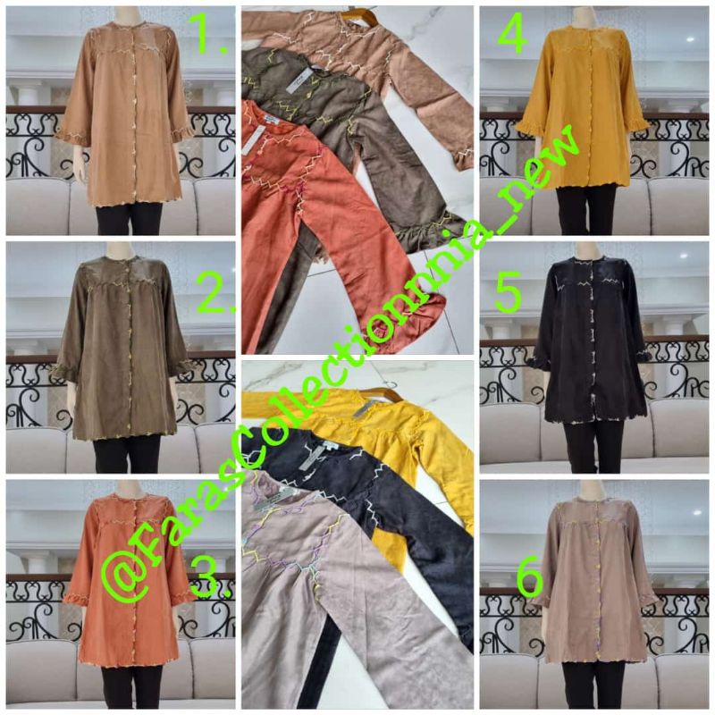 Tunik baby codorai  + sulam ori by edness kayla