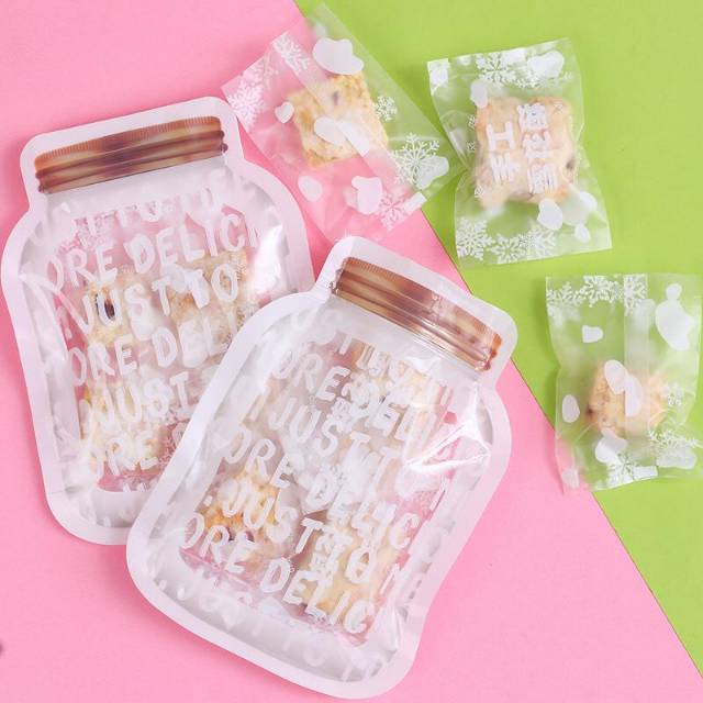 Plastik ziplock | plastik zipper lucu | kemasan Zipper jar ( 1 pcs )