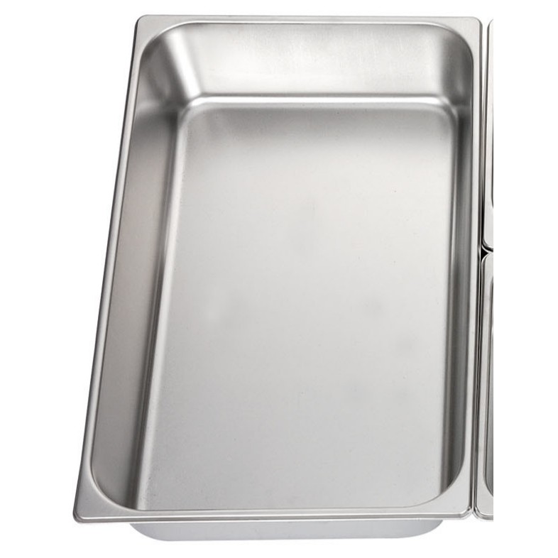 Food pan prasmanan Stainless ukuran 1/4 tinggi 15CM / Wadah Stainless