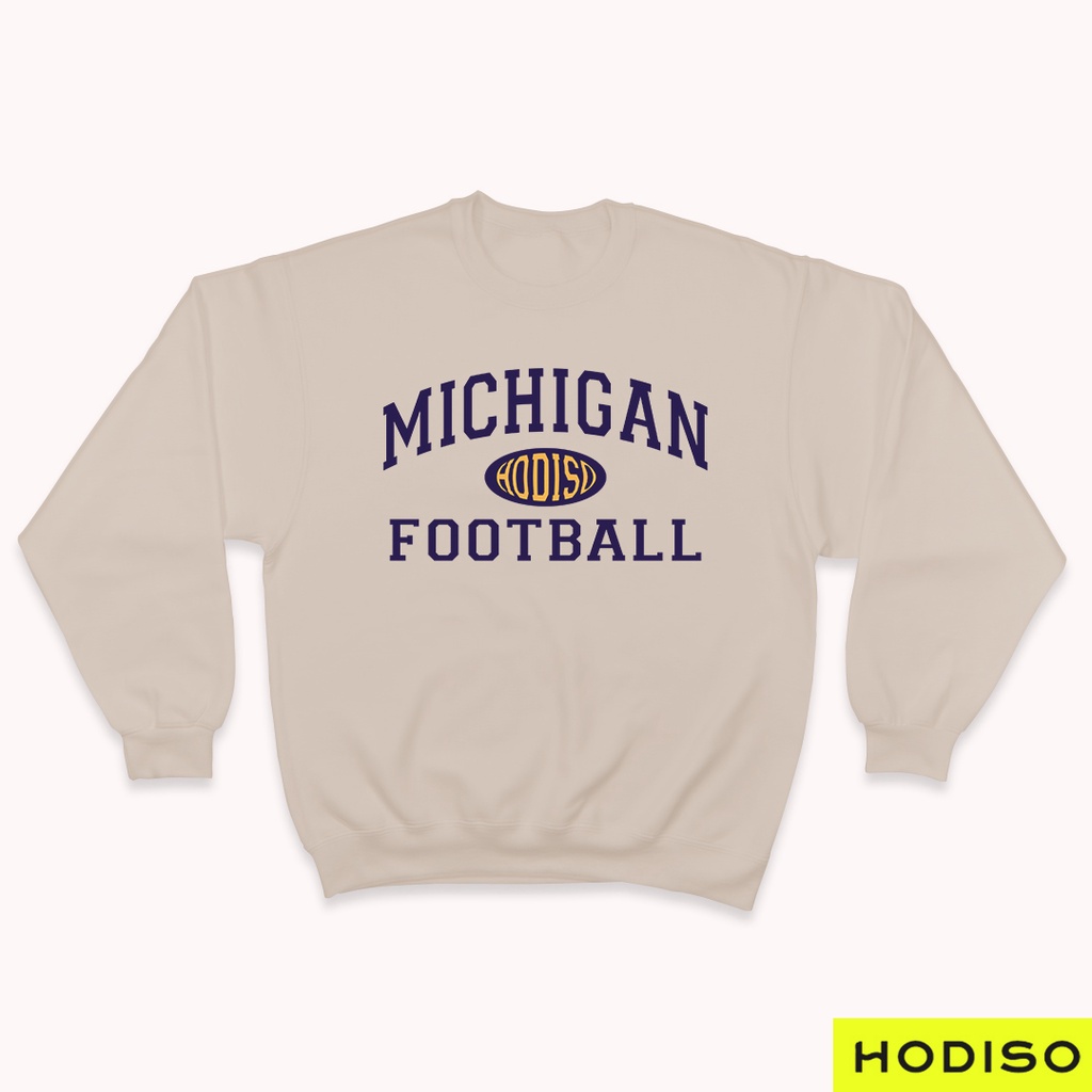 HODISO - Basic Sweater Michigan Unisex Size M-XXL (Pria&amp;Wanita)