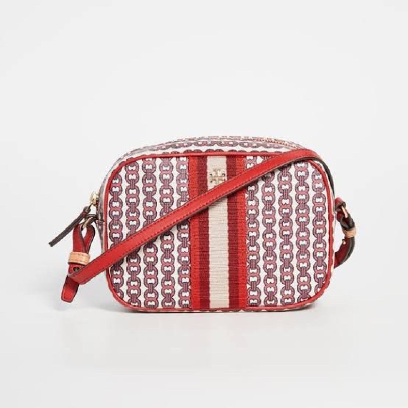 TORY BURCH Gemini Link Camera Bag liberty red