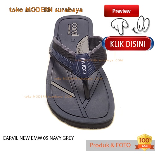 CARVIL NEW EMW sandal pria casual sandal jepit