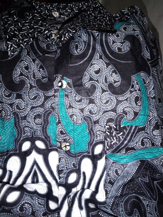 Batik Couple Keluarga Ruffle Ori  Baju Batik Wanita Modern Monalisa Genes M,l,xl Asli Pekalongan