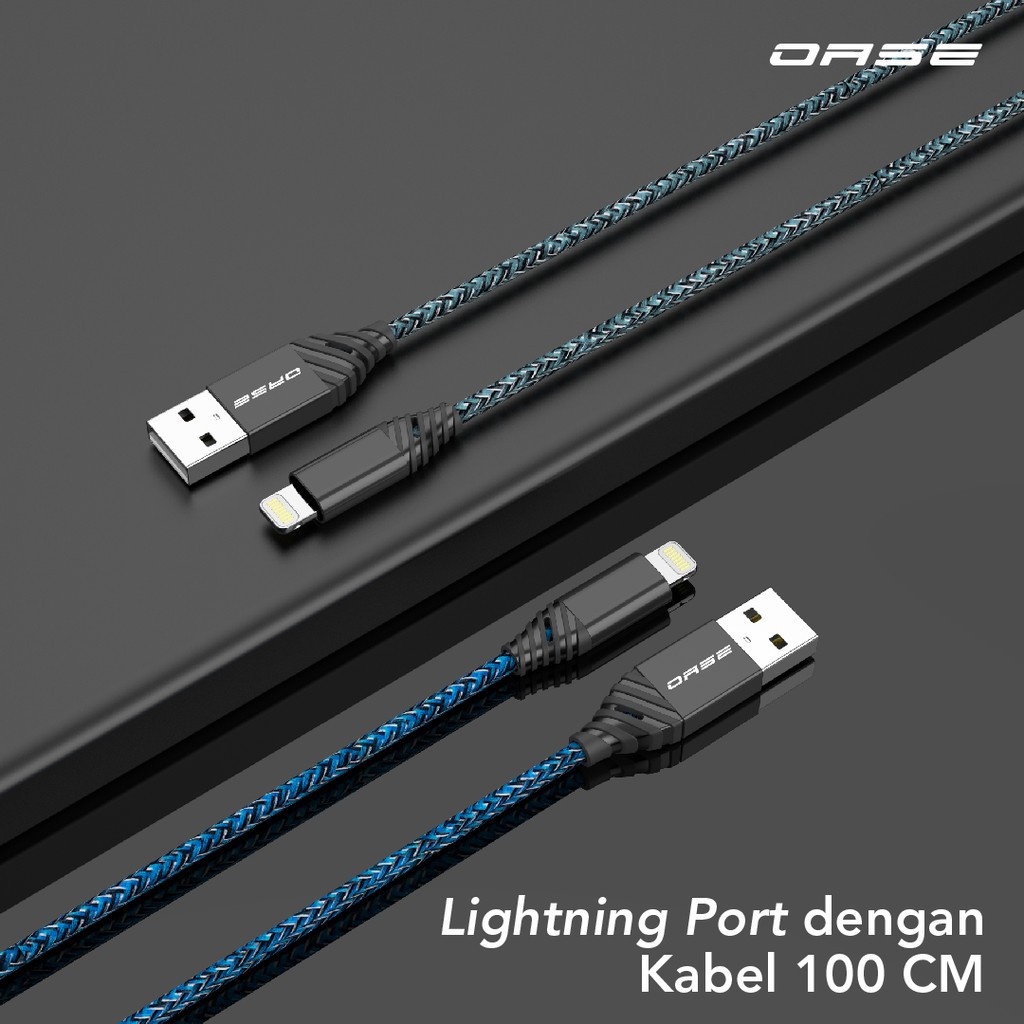 Kabel Data OASE SM1 Cable Casan Charging Quick Charge Original Murah Garansi Resmi OPPO