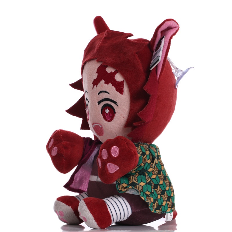 Mainan Boneka Plush Manga Demon Slayer Tanjirou Kamado Nezuko Zenitsu 20CM Untuk Hadiah Anak