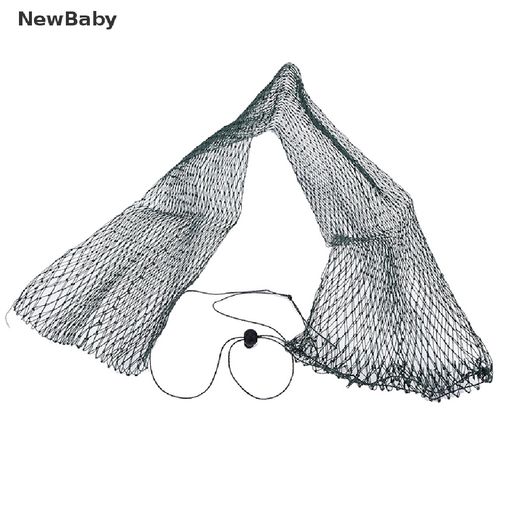 NewBaby Fishing Net Trap Fishing Mesh Network Foldingfish Bag Small Fishing Tackle Mesh ID