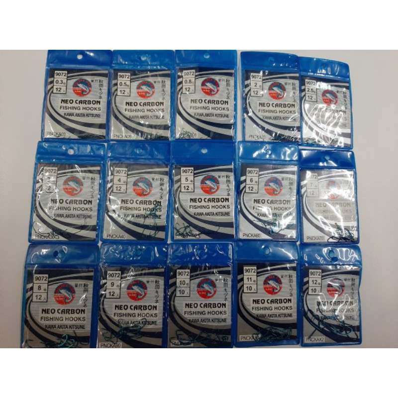 Kail Pancing Neo Carbon 9072 Clurit Warna Biru