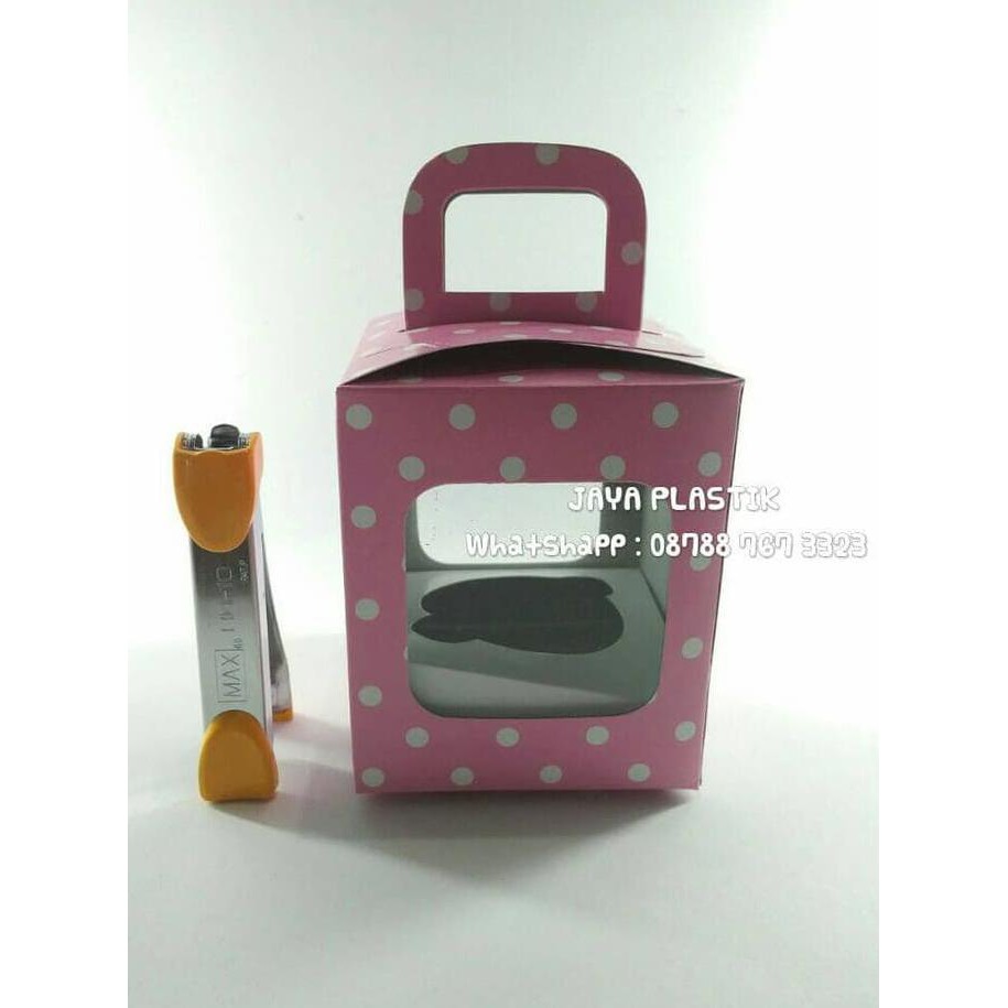 

DUS POLKADOT / BOX POLKADOT / DUS CUPCAKE POLKADOT ( PINK ) TERMURAH