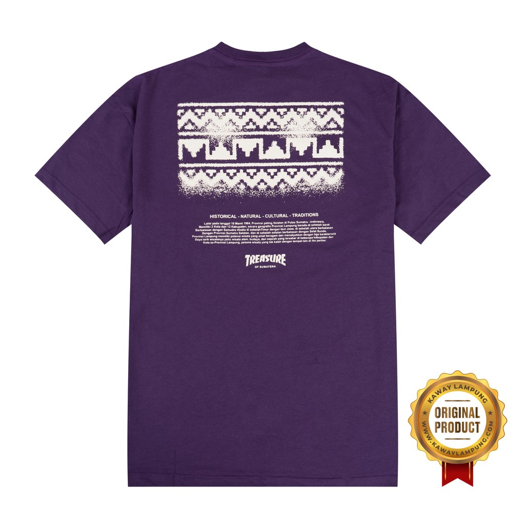 Kaway T-shirt Kaos Taps Box DE purple