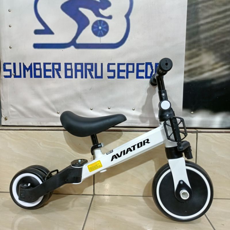 Jual SEPEDA BALANCE BIKE ANAK 3 IN 1 AVIATOR AT 7905 BY PACIFIC Shopee Indonesia