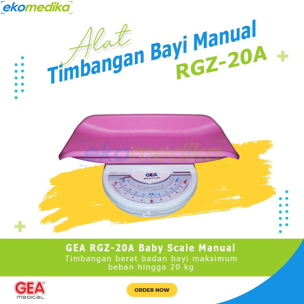 TIMBANGAN BAYI GEA RGZ-20A RGZ20A BABY SCALE MANUAL TIMBANGAN BAYI MANUAL