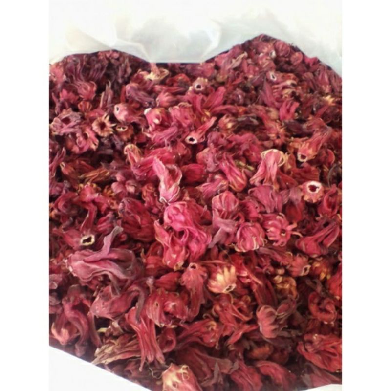 

Teh Bunga Rosella Merah | 1KG Teh Bunga Rosella Kering | Teh Bunga Rosella Kediri Habisin Stok