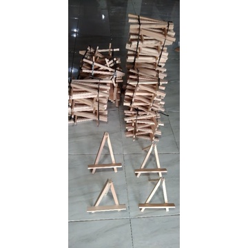 Stand Kayu Tripod / Standing Pigura/ Standing Frame Kayu /Jagrak Pigura