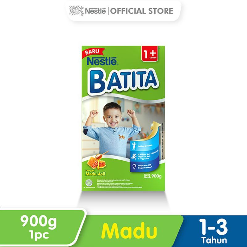 Nestlé BATITA 1+ Madu/ Vanila 1-3 tahun 850 gr - Susu Bubuk