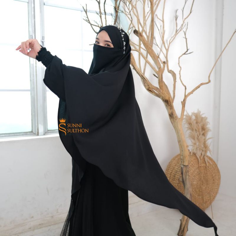 French Khimar zeline French khimar Jumbo French Khimar viral Jilbab pet Jumbo Khimar Jumbo Khimar Instan