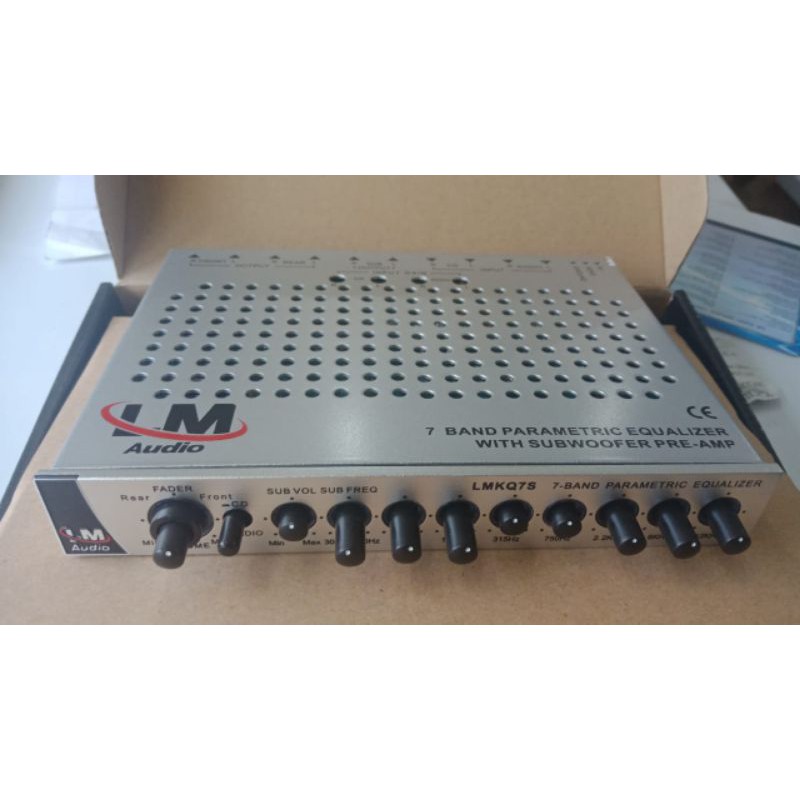 parametric equalizer LM Audio 7 Band LMKQ 7S suara jernih