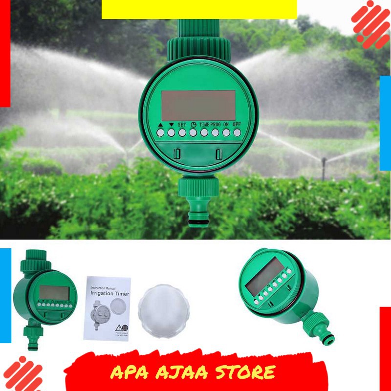 Terbaru ! AQUALIN Timer LCD Irigasi Air Taman Otomatis - 21026