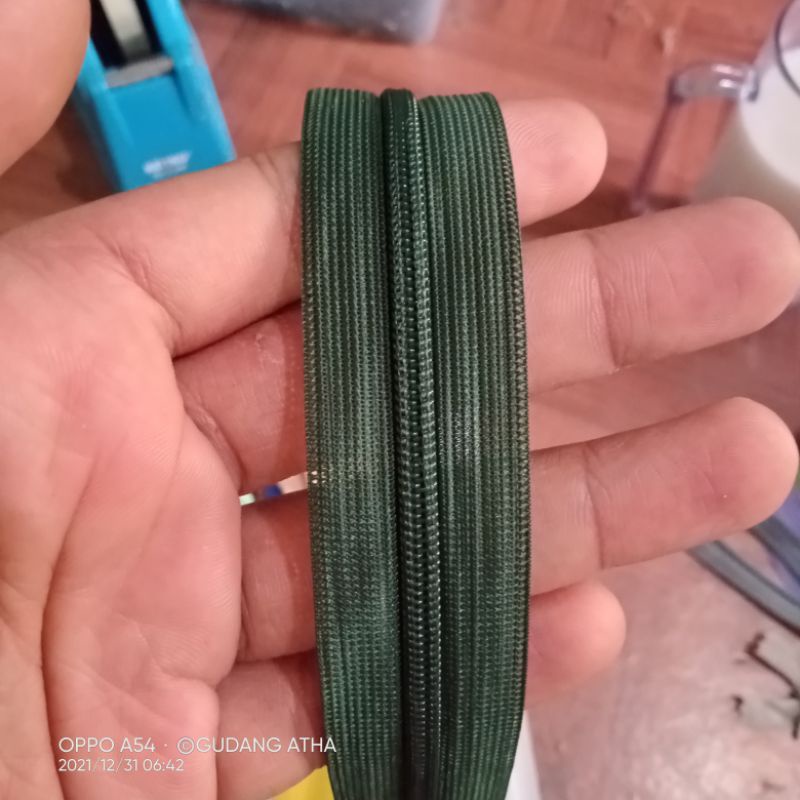 12pcs Sleting Resleting Jepang Invisible Zipper Gamis  25cm /10 inch Lusinan Grosir Murah Berkualitas-Hijau Botol