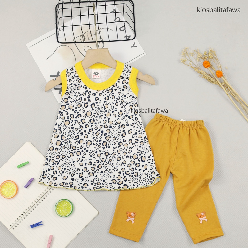 Set Sunshine uk Bayi-5 Tahun / Legging Import Polos Anak Perempuan Setelan Anak Perempuan Bayi Cewek Dress Daster Baju Tidur Murah Babycinnamon