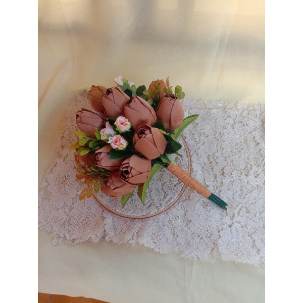 buket bunga tulip / buket pengantin / handbuket / bunga tangan pengantin