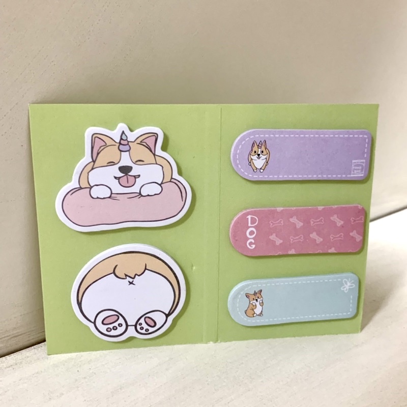 

Sticky Notes Shiba dan Panda Alat Tulis Anak Memo