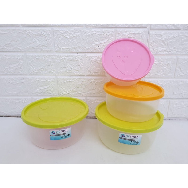 Tempat Makanan / Sealware / Toples / Bowl Set isi 3