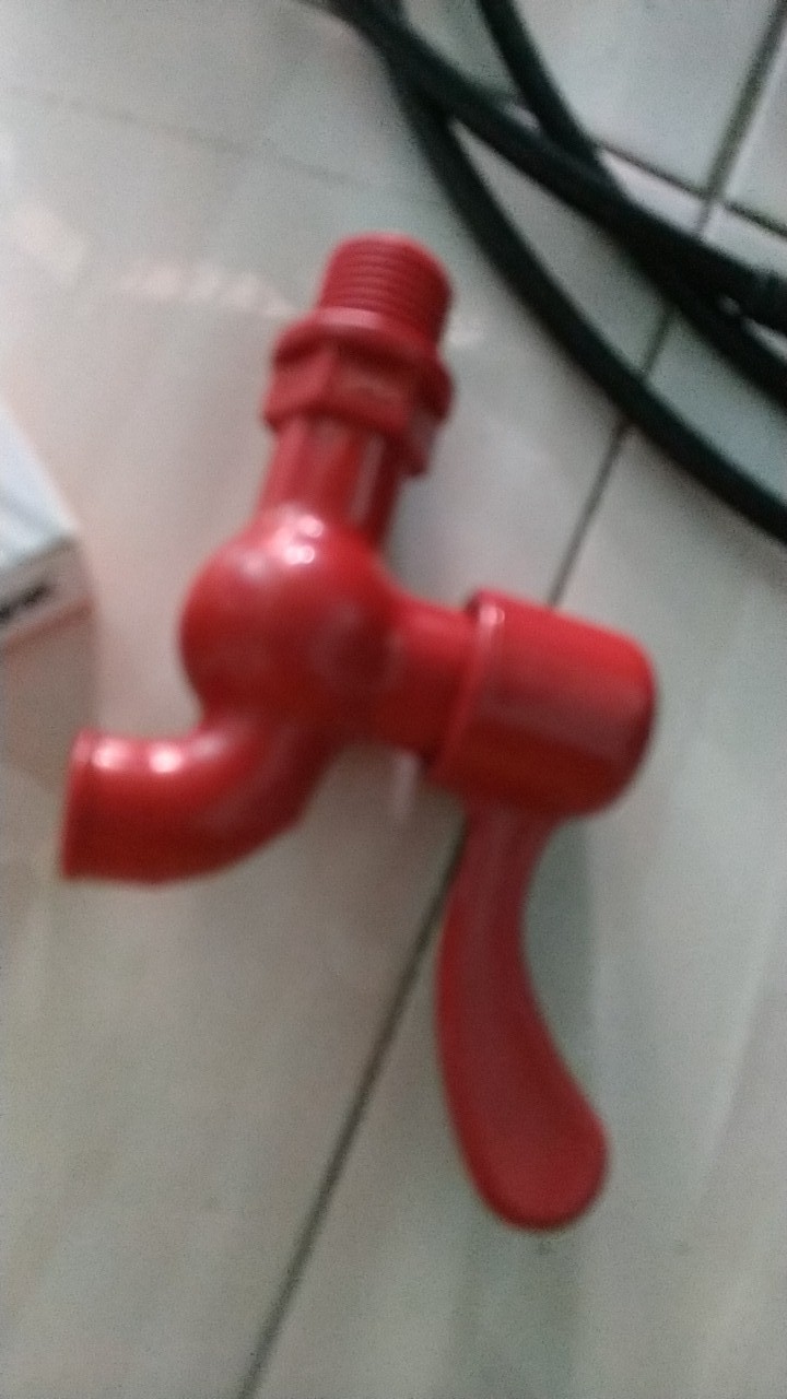 Kran Air/keran Air Plastik Pvc Engkol Koss 1/2 Inch